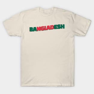 Bangladesh Vintage style retro souvenir T-Shirt